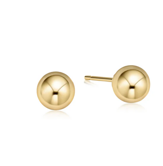 Classic 10mm Ball Stud Earring