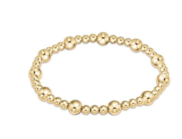 Classic Gold Sincerity 6mm Bracelet Gold