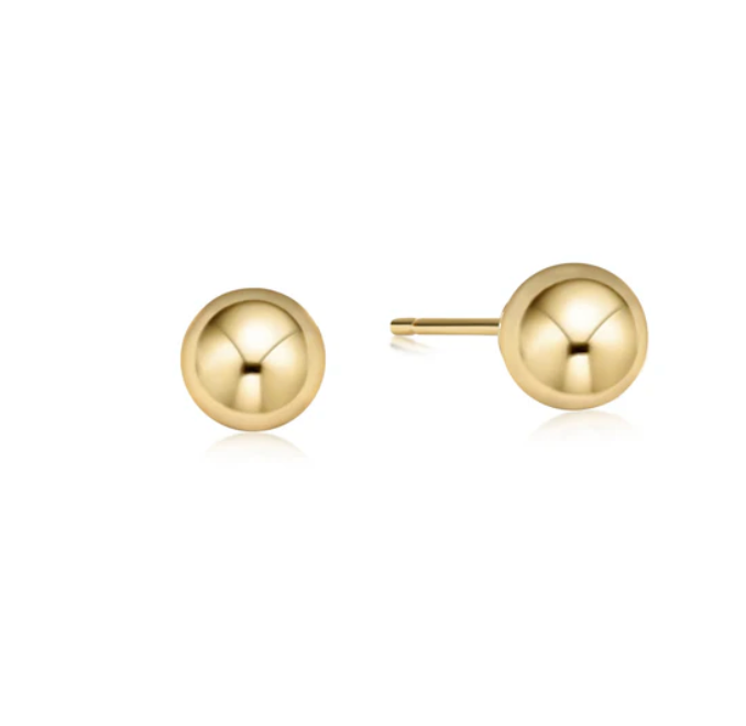 Classic 8mm Ball Stud Earring