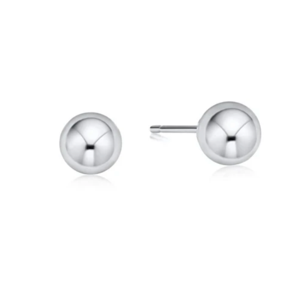 Classic 8mm Ball Stud Earring