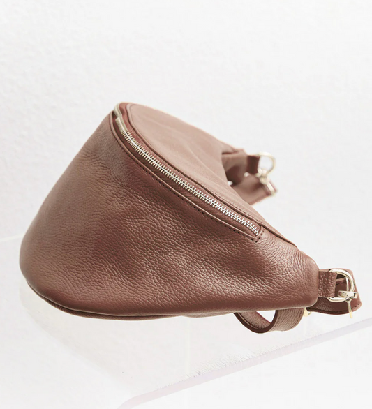 Lilla Handmade Italian Leather Sling Bag