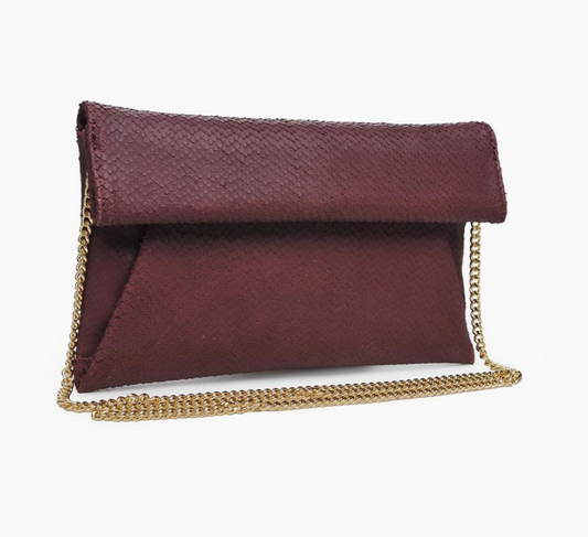 Audrey Clutch Burgundy