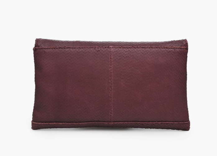 Audrey Clutch Burgundy