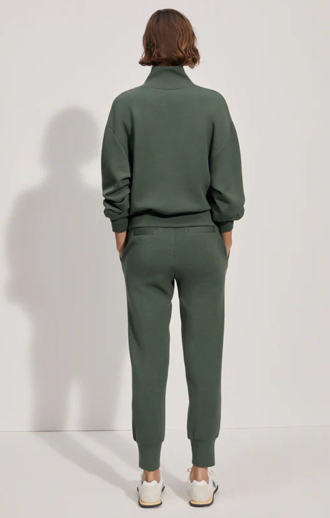 The Slim Cuff Pant 27.5 - Cilantro