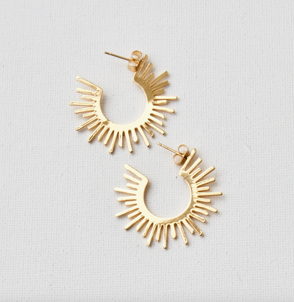 Sun Silhouette Hoops