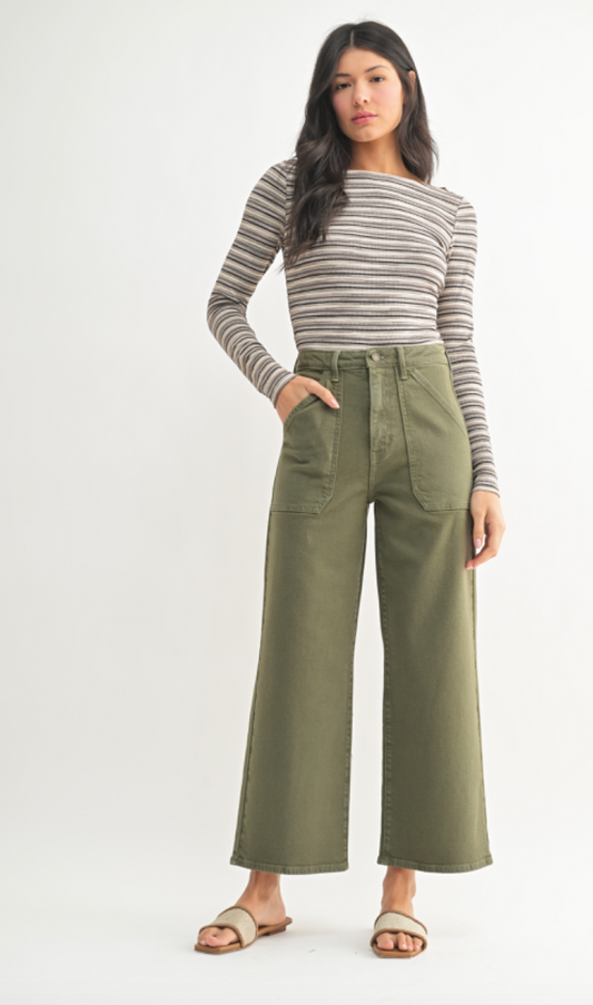 HR Cargo Pocket Wide Leg