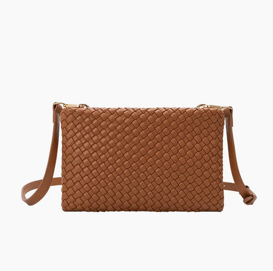 Daisy Saddle Recycled Vegan Crossbody Bag