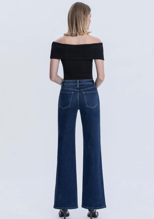 Cheryl High Rise Dark Wash Vintage Flare Jeans
