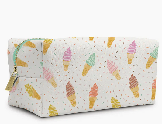 Ice Cream Cone Cosmetic Case
