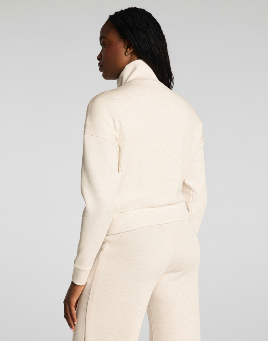 Air Essentials Track Jacket - Oatmeal Heather