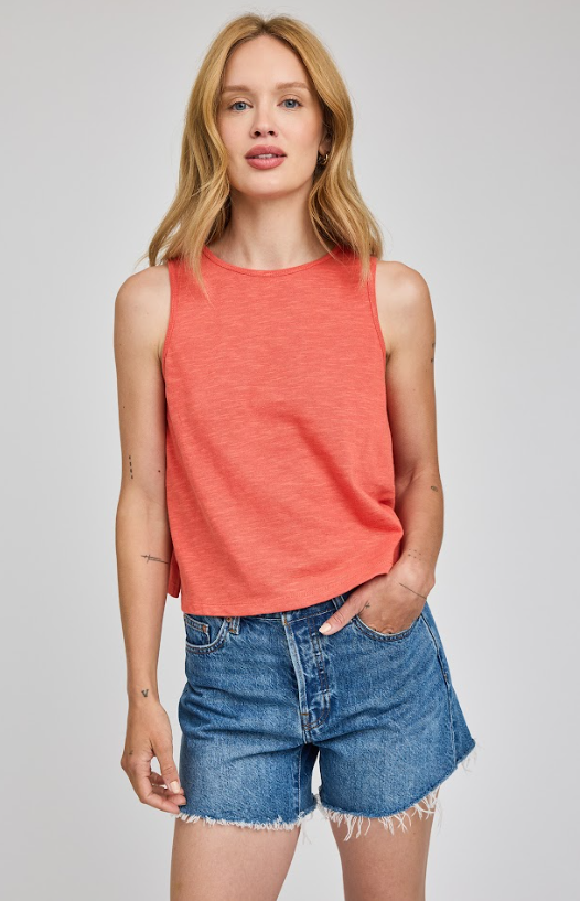 Lumi Top - Grenadine Red