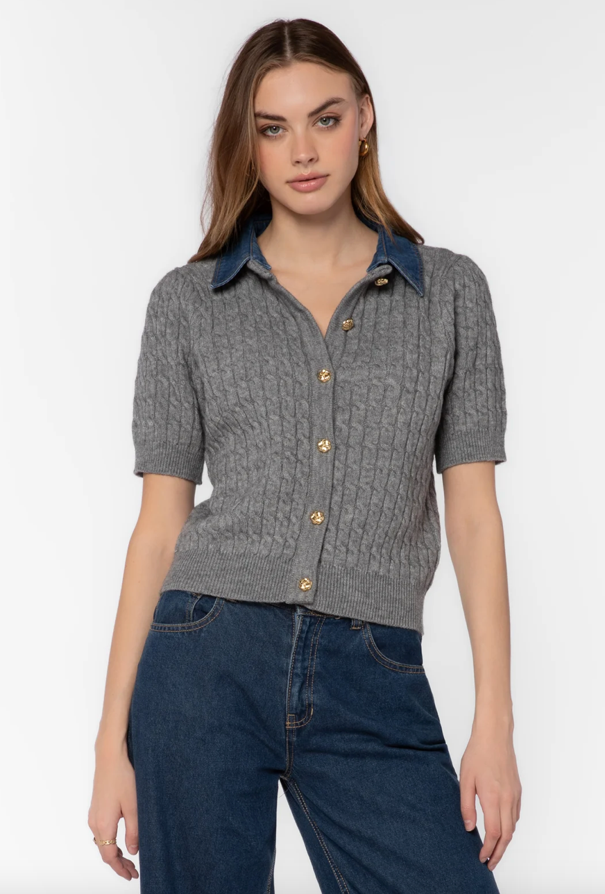 Rosie Grey Cardigan