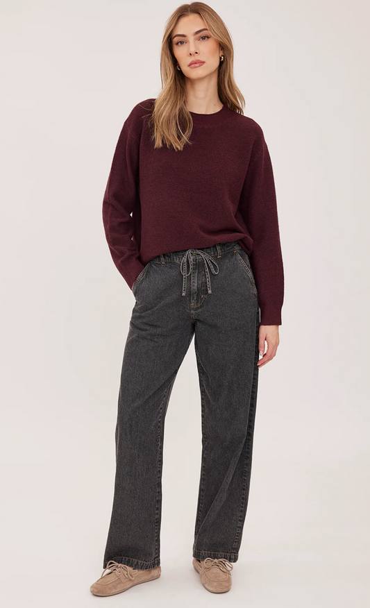 Wanda Roll Neck Sweater Fig