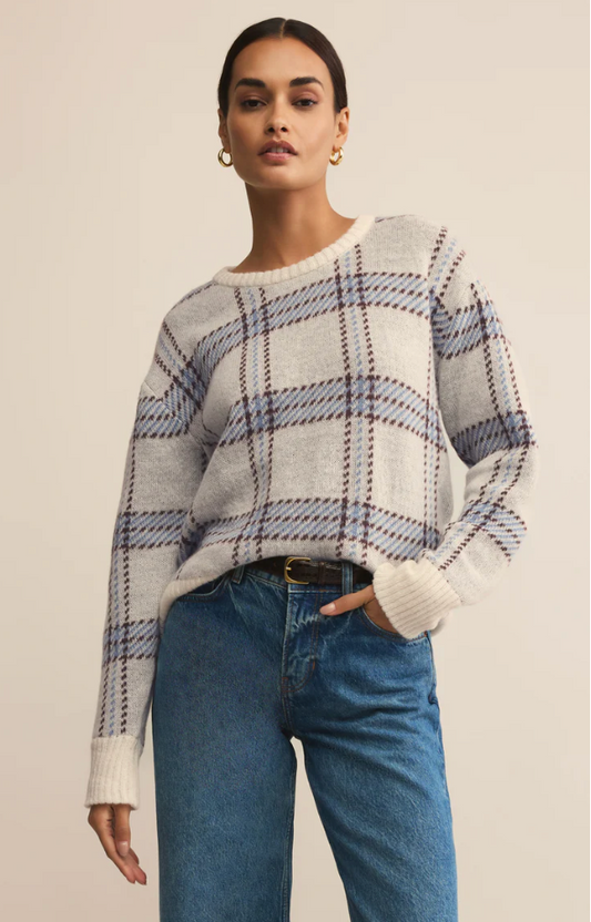 Junction Plaid Sweater
