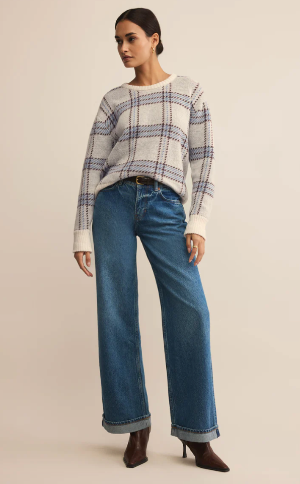 Junction Plaid Sweater