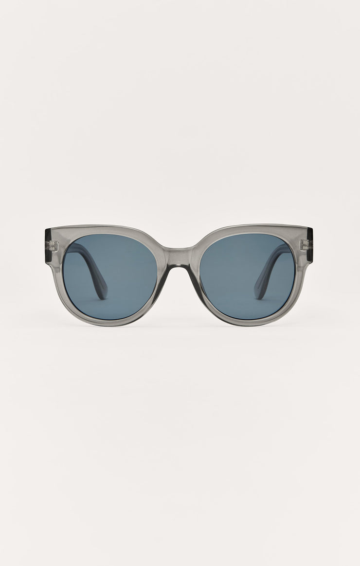 Lunch Date Polarized Sunglasses - Crystal Indigo
