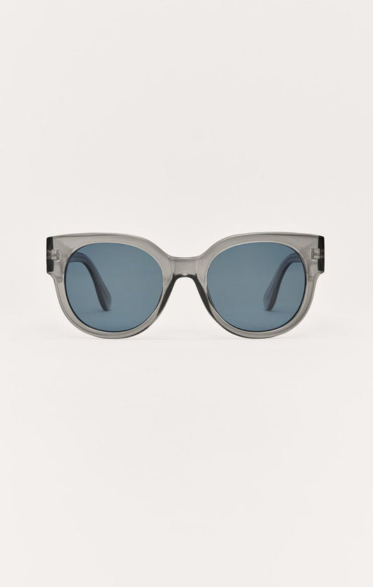 Lunch Date Polarized Sunglasses - Crystal Indigo