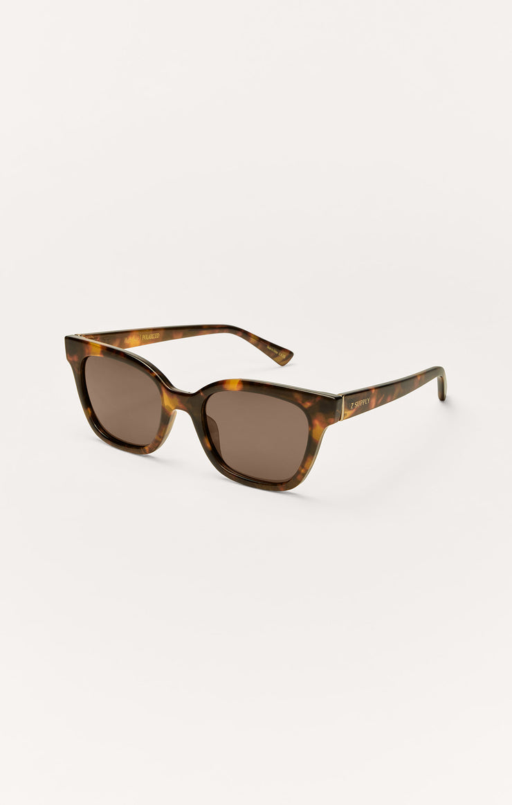 High Tide Polarized Sunglasses - Brown Tortoise