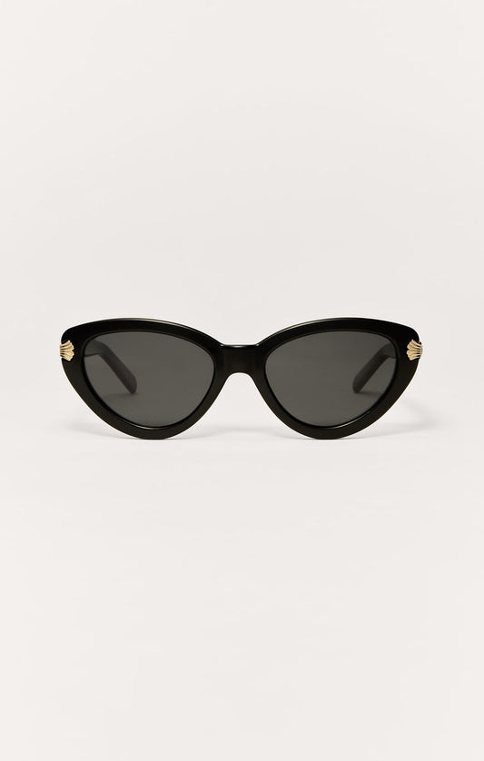 Coastline Polarized Sunglasses - Polished Black