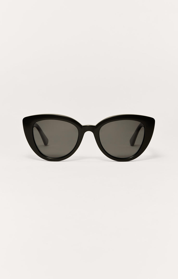 Golden Hour Polarized Sunglasses - Polished Black