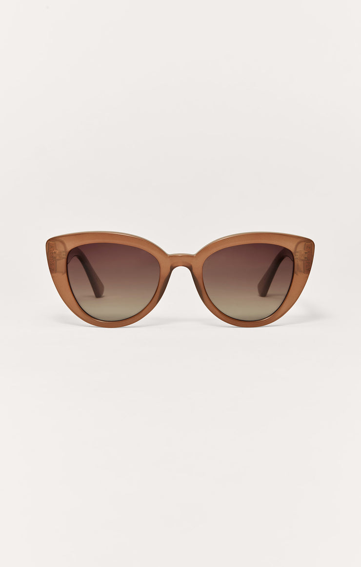 Golden Hour Polarized Sunglasses - Taupe Gradient