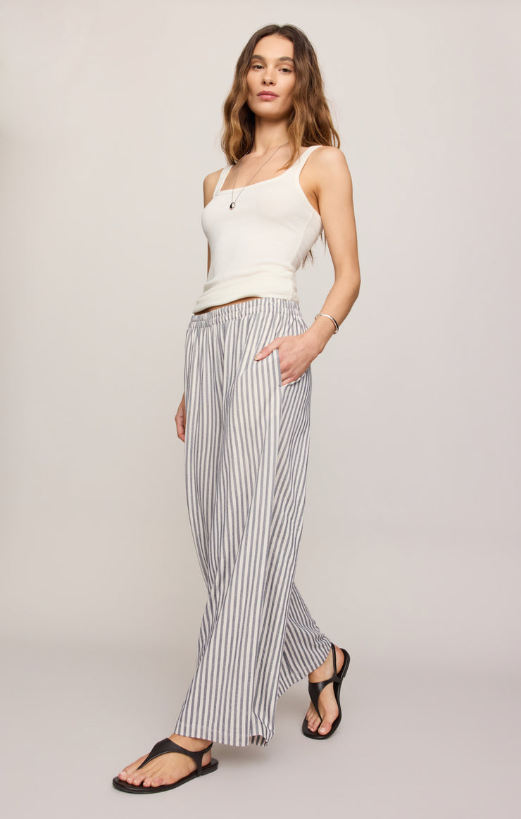 Scout Knit Striped Pant - Eclipse