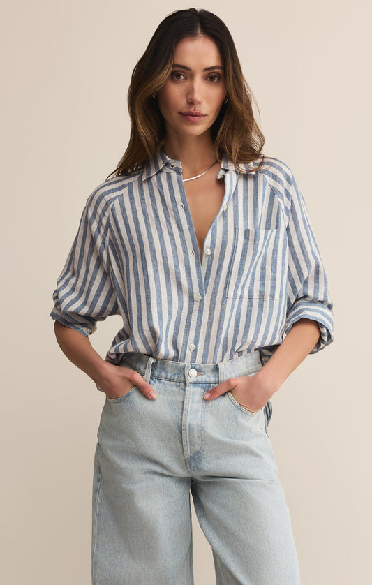 The Perfect Linen Stripe