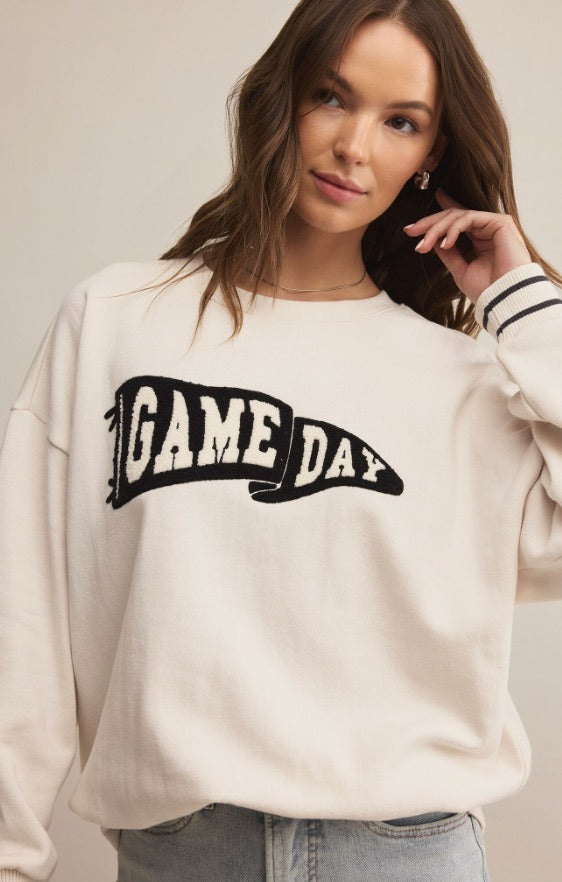 Oversized Game Day Sweatshirt