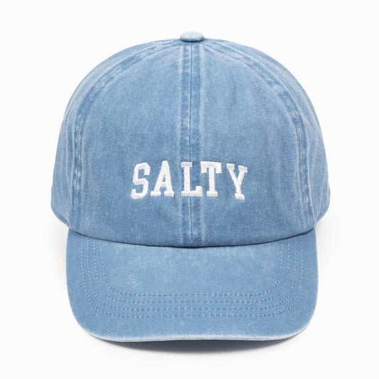 Salty Stone Washed Baseball Cap.