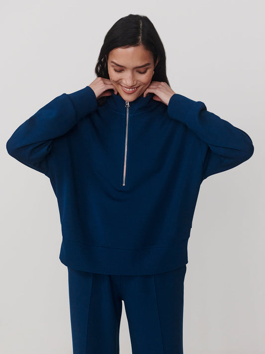 Mavis Mock Neck Sweat
