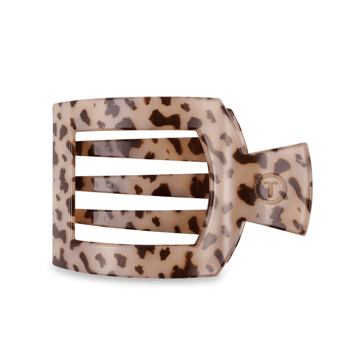 Blonde Tortoise Large Square Hair Clip