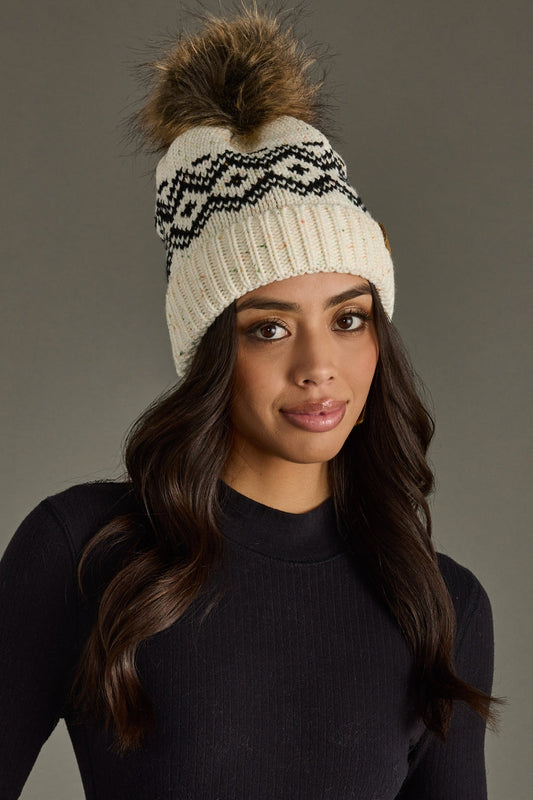Cozy Up Pom Hat