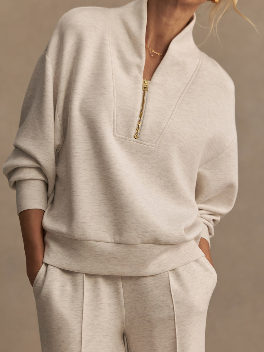 Davidson Sweat - Ivory Marl