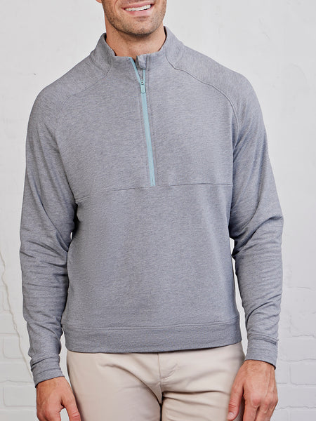 Atlas Lightweight Fleece 1/2 Zip - Heather Gray