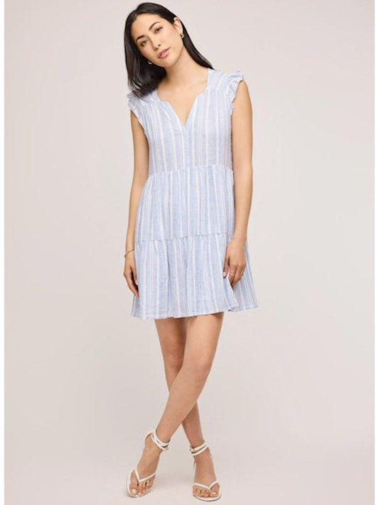Maggie Blue Stripe Dress
