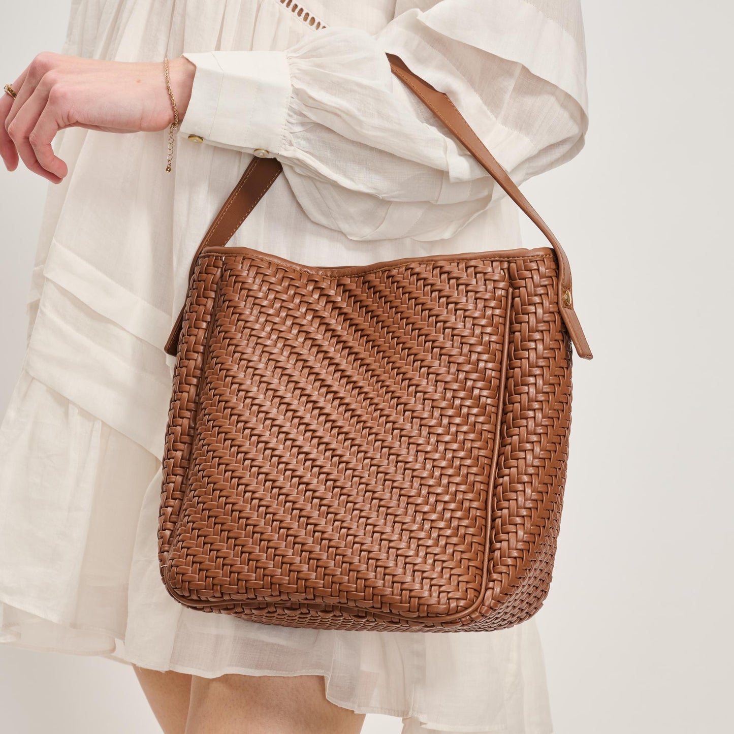 Georgena Shoulder Bag - Chestnut