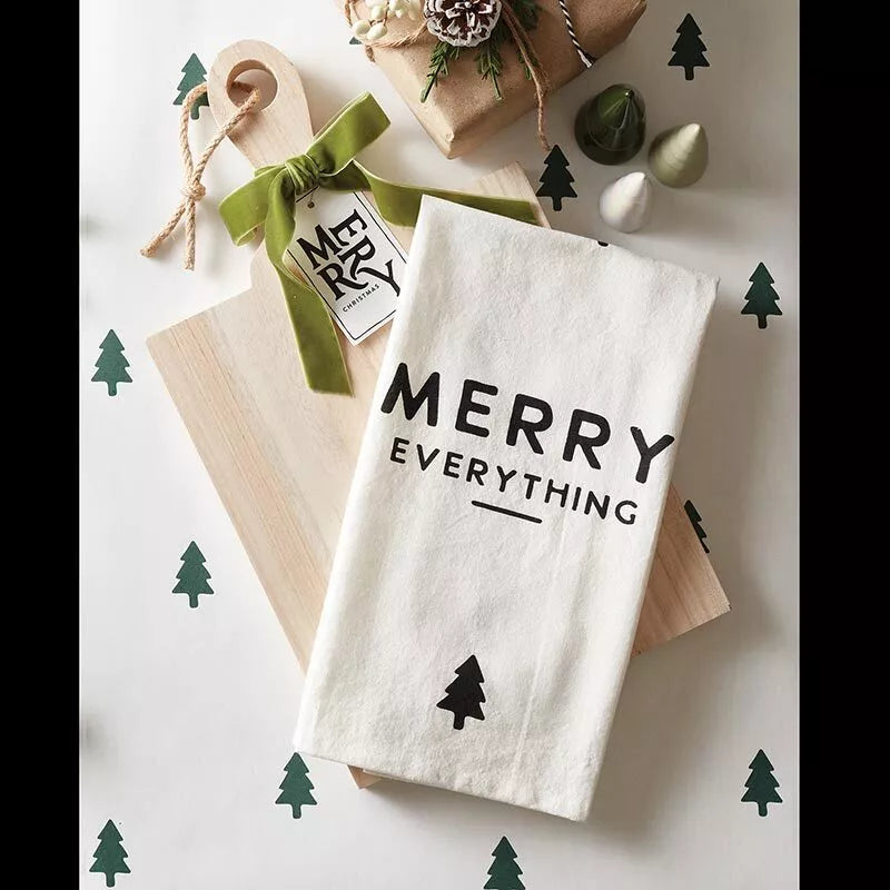 Holiday Tea Towel - Merry Everything