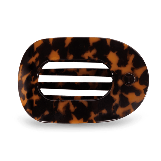Tortoise Large Round Hair Clip