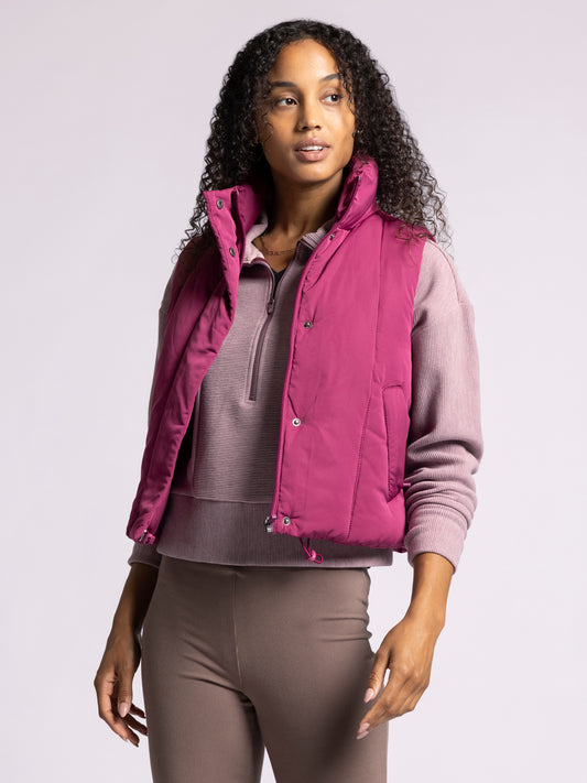 Anya  Recreation Vest-Rasberry