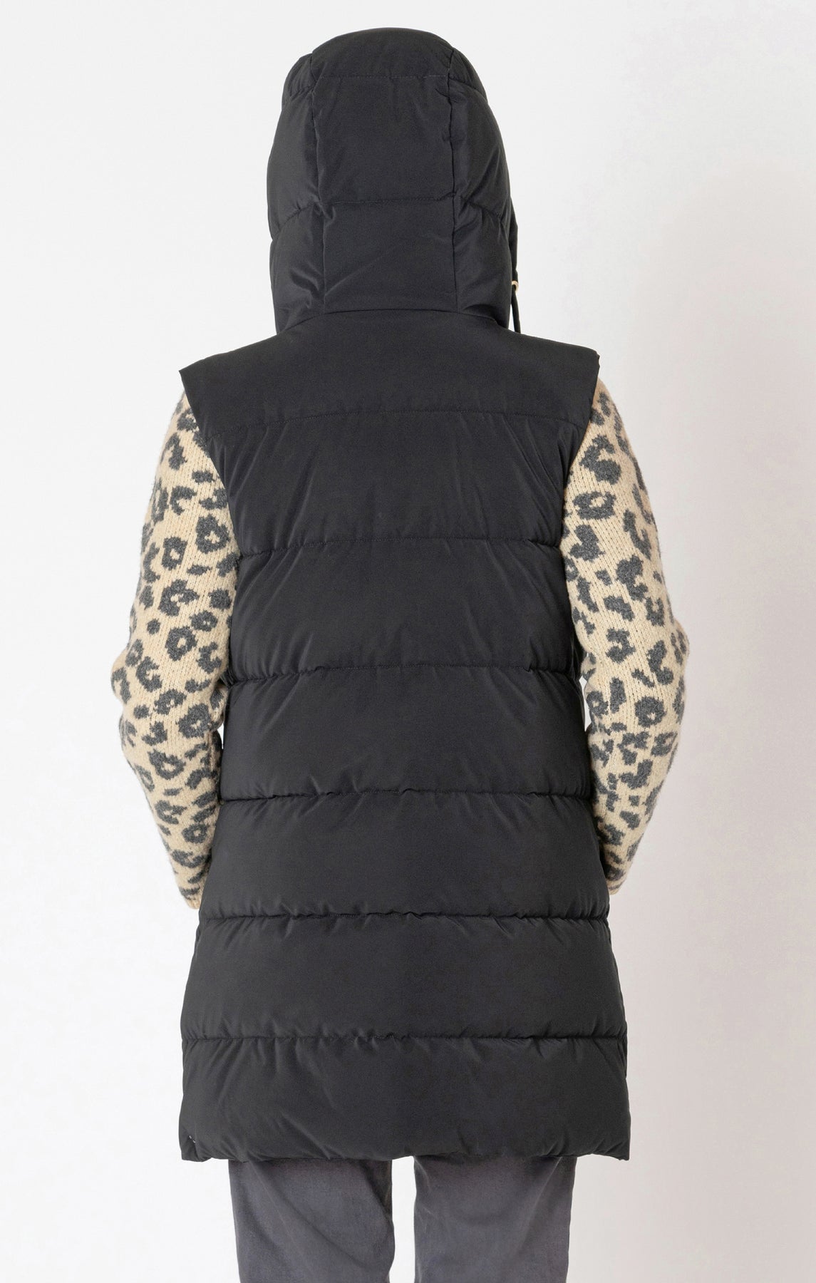 Black Puffer Vest