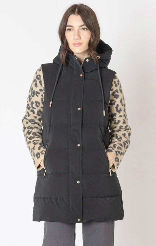 Black Puffer Vest